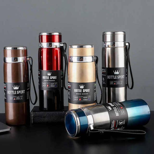 316 Stainless Steel Double Wall Smart Water Bottle Sustainable Vacuum Flasks for Men Women Kids
