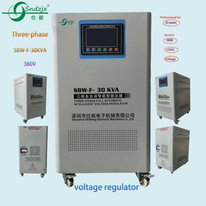 Sndzjx giá rẻ giá SVC/tnd ba pha điều chỉnh điện áp ổn định loại tĩnh 15kVA 20kva 30kVA vật liệu đồng AC hiện tại LCD - Product Image 1
