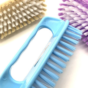 Laundry <b>Brush</b> Plastic Nylon Bristles Multi Functional Household Cleaning <b>Brush</b> For Basin Shoe <b>Washing</b> - Product Image 3