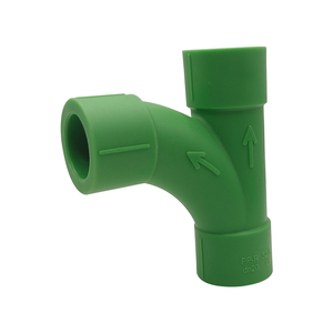 Materiales de plomería: Conexiones PPR (codo, codo en T, tuerca) de 20mm, 25mm, 32mm, 40mm, 50mm, 63mm, personalización OEM disponible - Product Image 6