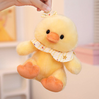 Peluche Canard Mignon Personnalisé, Jouet en Peluche Doux, Porte-clés Canard Jaune pour Sac, Accessoire de Décoration Maison, Peluches