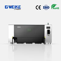Machine de découpe laser à fibre numérique automatique 3015 1-6kW avec contrôle Cypcut, pour tôles d'aluminium et de laiton, avec support IA