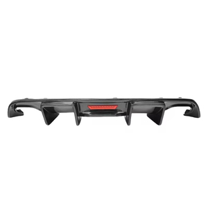 Difusor Trasero de Fibra de Carbono Real para Audi A5 S5 B8 2008-2011, Splitter de Parachoques Trasero con Luz LED - Product Image 5