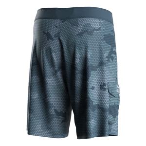 กางเกงขาสั้นกันรังสียูวีสำหรับตกปลา ปีนเขา ล่าสัตว์ ลายพรางสีน้ำเงิน รับสกรีนโลโก้ - Product Image 2