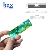 RZX Offre Spéciale numéro de série/code QR/code à barres UHF RFID PVC étiquette de carte à puce pour le suivi des palettes en bois de logistique d'entrepôt