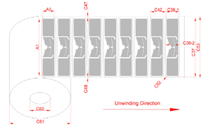Xgsun xe sử dụng thẻ <span class=keywords><strong>RFID</strong></span> dài phạm vi 6m đọc <span class=keywords><strong>UHF</strong></span> không thấm nước thời tiết làm xáo trộn hiển nhiên mong manh Antenna cho xe truy cập - Product Image 4