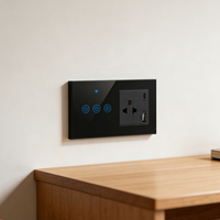 US-Standard 110V Smart Switch 2-fach Matter-zertifiziert HomeKit-kompatibel 15A Siri-Sprachsteuerung für Apple-Nutzer