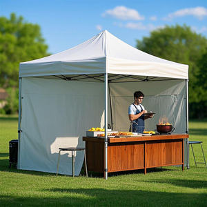 Armoire de jardin extérieure 3x6m 3x3m / <span class=keywords><strong>Barnum</strong></span> de réception 3x6m / Tente de fête BBQ avec parois - Product Image 1