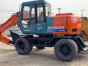 Excavadora de ruedas Hitachi Ex100WD, Excavadora de ruedas usada, Excavadora de ruedas Hitachi - Product Image 6