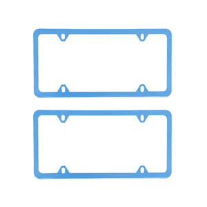 Cadre de plaque d'immatriculation en alliage d'aluminium épaissi de couleur oxydée américaine avec logo personnalisé pour d'autres marques - Product Image 2