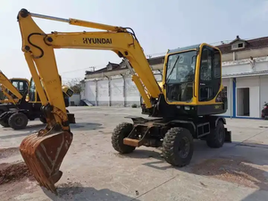 Excavadora de Ruedas Hyundai 60W-7 de Segunda Mano con Buen Rendimiento, Proveniente de Corea del Sur, Excavadora de Ruedas Hyundai 60wvs Usada - Product Image 3
