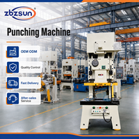 Presse à poinçonner pneumatique automatique de 35 tonnes, machine à poinçonner à cadre en C haute vitesse, moteur 4KW, fonctionnement sécurisé pour la fabrication des métaux