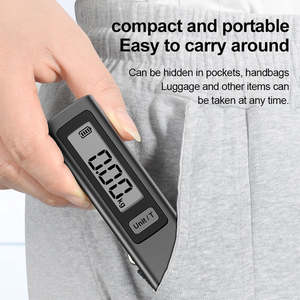 Balance électronique portable pour bagages, sans batterie, 50 kg, pour peser les valises, balance numérique pour les voyages - Product Image 4