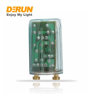 Démarreur de tube fluorescent S2 S10 4-22W 4-65W bleu blanc avec couvercle PC <span class=keywords><strong>pour</strong></span> lampe fluorescente T8 T12, double base métallique CE - Product Image 6