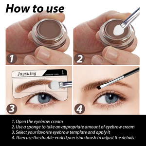 ONG-Crema de cejas de color duradero, crema de estilismo transparente para cejas de larga duración - Product Image 3