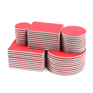 Chất lượng cao trung bình độ cứng mài mòn Pad tấm <span class=keywords><strong>3</strong></span>-6inch nhôm Oxit móc vòng xốp giấy nhám OEM cho kim loại gỗ đánh bóng - Product Image 1