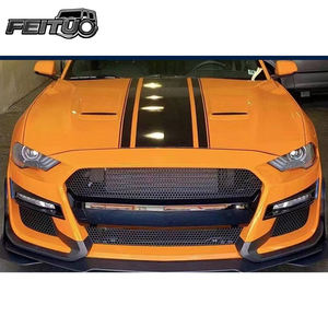Kit de Carrocería Nuevo para Conversión de Automóviles, Kit de Carrocería para Mustang 2018-2022, Actualización a <span class=keywords><strong>GT500</strong></span>, Parachoques Delantero y Trasero, Faldones Laterales - Product Image 4