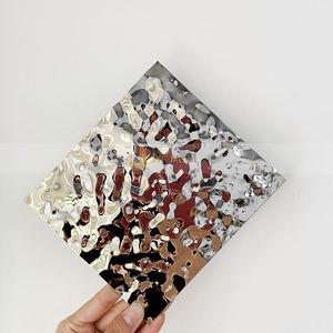 EX389 High Quality Water Ripple <b>Sheet</b> Decorative Stainless Steel <b>Sheet</b> Metal Supplier Factory Price Wave Decorative - Product Image 3