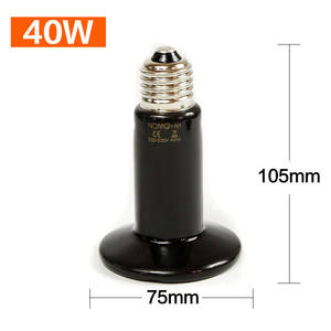 NOMOY PET оптовая продажа высокое качество рептилия лампа инфракрасная керамическая лампа рептилия нагревание лампочка ND-04 - Product Image 5