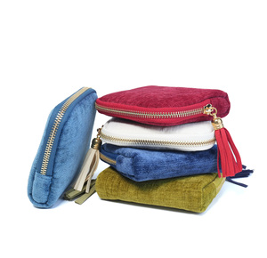 Bolsa de Joyería de Terciopelo con Logotipo Personalizado OEM |   Estuche de Viaje con Cierre de Cremallera de Chenilla Multicolor al <span class=keywords><strong>por</strong></span> <span class=keywords><strong>Mayor</strong></span> - Product Image 5