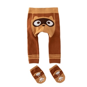 New Arrival Pantyhose Đầy Màu Sắc Gân Xà Cạp Bông Phim Hoạt Hình Động Vật Bé Vớ Mà Không Có Chân - Product Image 4