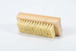Brosse à ongles en bambou en gros, double face, brosse de nettoyage <span class=keywords><strong>naturelle</strong></span> pour ongles avec poils en sisal, brosse de nettoyage pour ongles écologique - Product Image 5