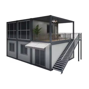 Edificio prefabricado moderno Patio trasero Jardín al aire libre Gimnasio Habitación Estudio Oficina Cobertizo Casa prefabricada casas contenedoras Filipinas - Product Image 4