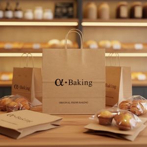 Bolsa de Compras de Papel de Lujo Personalizada con Logotipo, Bolsa de Transporte de Papel Kraft Ecológica, Venta al Por Mayor Directa de Fábrica - Product Image 5