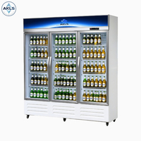 Équipement vertical d'armoire de réfrigération d'affichage de refroidisseur de boisson de la prime commerciale 3 portes utilisé dans les supermarchés, les restaurants, etc.