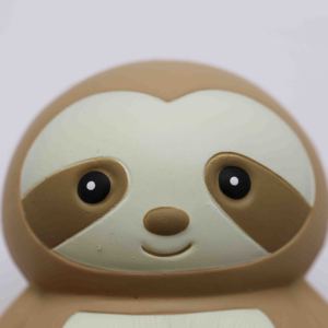Balle anti-stress en PU en forme de paresseux avec logo personnalisé, jouet sportif à bas prix pour cadeaux d'enfants - Product Image 4