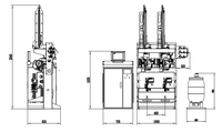 KC522D Auto Doff Hochgeschwindigkeits-Präzisionsmotor-Wickelmaschine Automatische Nähgarn-Wickelmaschine