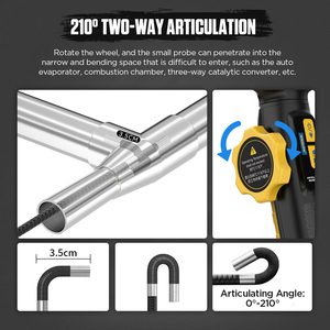 AUTOOL SVB305 endoscopio auto 1080 HD 200W Pixel 5 Inchhd Display con luce <span class=keywords><strong>a</strong></span> LED obiettivo della fotocamera Autofocus per auto <span class=keywords><strong>IMG</strong></span> & Video - Product Image 6