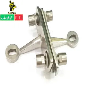 Phụ Kiện Gating Kính Bảo Vệ 8-12Mm Hình Nhện Thủy Tinh Tùy Chỉnh Bền Cho Khách Sạn