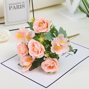 Petites roses artificielles décor à la <span class=keywords><strong>maison</strong></span> ensemble de décoration de mariage boîte emballée fausses fleurs pour accessoires de photographie pour la Saint-Valentin - Product Image 2