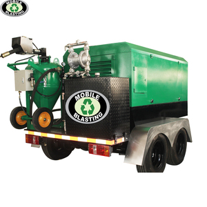 Mobile camion montato sabbiatrice con compressore d'aria in vendita set completo/sabbiatura senza polvere - Product Image 5