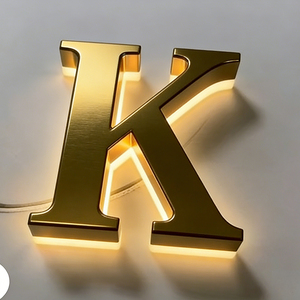 Lettres en acrylique 3D lumineuses personnalisées, LED haute luminosité, IP65, résistantes aux intempéries, durables, avec télécommande pour intérieur/extérieur - Product Image 4