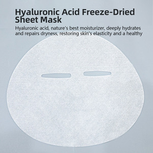 Y175 ओम कस्टम सस्ती कीमत हाइलूरोनिक एसिड फ्रीज-सूखे ठोस सूखे रेशम कपड़े थोक चेहरे के कपड़े चेहरे के मास्क शीट सामग्री - Product Image 3