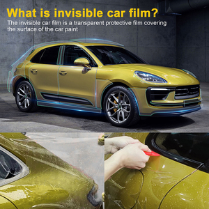 <span class=keywords><strong>Película</strong></span> protectora precortada para Porsche Macan Base S <span class=keywords><strong>Turbo</strong></span> 2022 2023 2024 TPU pintura personalizada para coche completo <span class=keywords><strong>película</strong></span> transparente antiarañazos - Product Image 2