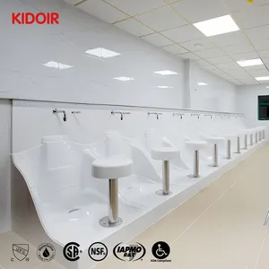 Kidoir 2024 Modern Wudumate Prayer Ablution Station Foot Wash Waschbecken Muslim Wudu Basin Sink Hand Foot Washer For Mosques