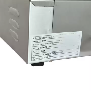Thương mại điện chất lượng cao tự động không dính bánh rán Maker 6 bánh rán làm bánh rán máy cho bánh tráng miệng cửa hàng - Product Image 6