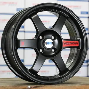 Flrocky CHEN 15 16 17 18 polegadas Passenger Car Wheel Saga Jantes de alta qualidade PCD 4X100 4x114.3 5x100 5x112 5x114.3 5x120