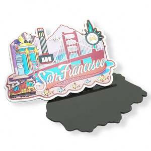 Nouveaux produits, cadeaux souvenirs, décoration de cuisine, aimants de réfrigérateur en aluminium personnalisés - Product Image 3