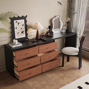 Pháp Phong Cách Rắn Gỗ Bàn Trang Điểm Phân EO Lớp Cổ Điển Shabby Chic Đồ Nội Thất Phòng Ngủ Đứng Gương Cho Căn Hộ Sử Dụng - Product Image 6