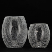 Lala — vase en cristal gravé pour mariage, décoration, 5 pièces