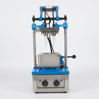 Machine à fabriquer des cornets de crème glacée à 2 moules, nouvelle conception 2026