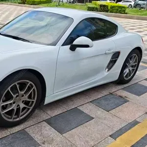 สำหรับ Cayman 981 ปี 2013 2014 2015 ช่องดักอากาศด้านข้างรถยนต์  ตะแกรงคาร์บอนไฟเบอร์แท้  ตกแต่งด้านข้างตัวรถ  อุปกรณ์เสริมระบายความร้อน - Product Image 4