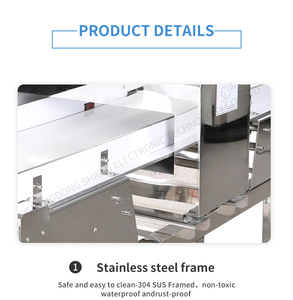 Détecteur de métaux intelligent à alarme acousto-optique, haute précision, numérique, en acier inoxydable pour ligne de production alimentaire - Product Image 4