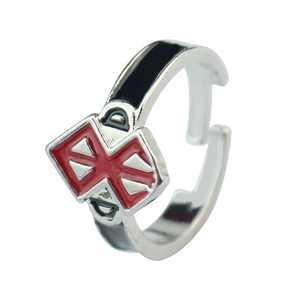 2024 nuevo Berserk símbolo anillo <span class=keywords><strong>Comic</strong></span> Play Berserker logotipo rojo anillos ajustables para Mujeres Hombres regalo de joyería de moda - Product Image 2