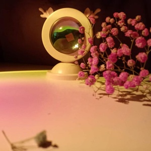 2022 camera da letto decorazione della casa USB Room Atmosphere Sun Romantic Projection RGB Mini Sunset Light - Product Image 3