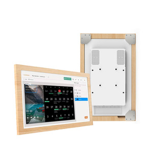 หน้าจอสัมผัสแบบ Capacitive ขนาด 15.6 นิ้ว ใหม่ พร้อม Wi-Fi กรอบ<span class=keywords><strong>รูป</strong></span>ไม้ แท็บเล็ตพีซี Android 14 Octa Quad Core Rockchip จอแสดงผลดิจิทัล - Product Image 1